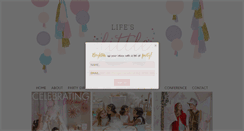 Desktop Screenshot of lifeslittlecelebrations.org